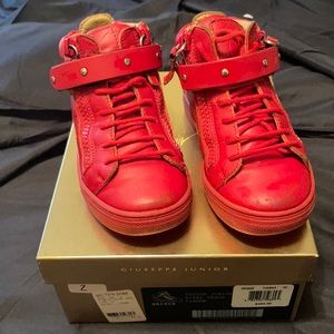 Giuseppe Junior Shoes Red (Size 28)